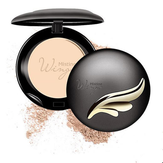 现货泰国mistine羽翼粉饼wings陶瓷cosmo持久定妆遮瑕防水控油防护