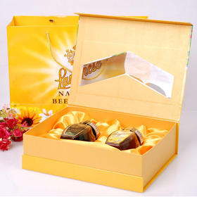 琅尼斯蜂蜜礼盒1000g/031882 多种花蜜500g+黑森林500g