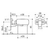 日本KAWAJUN进口推压式薄型地装门碰门吸防撞免磁锌合金AC-562型 商品缩略图3