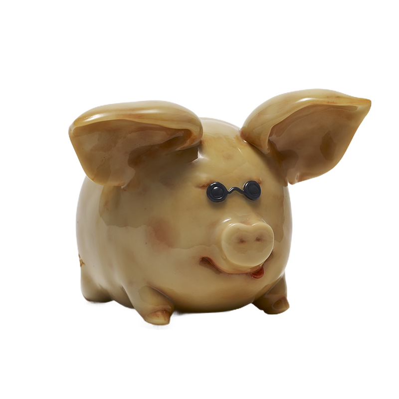 稀奇艺术稀奇猪mini版摆件雕塑猪年礼物送礼
