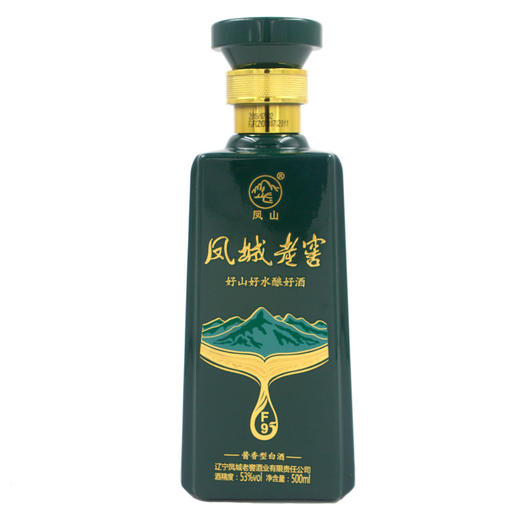 辽宁名酒 凤城老窖 凤9 酱香型白酒 500ml/瓶  53度 商品图1
