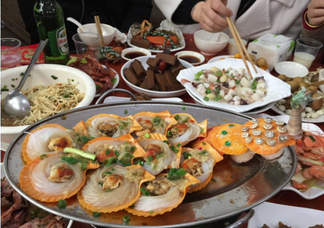 【拍一送一】孔雀开屏粉丝扇贝 10枚 团购价25.5元