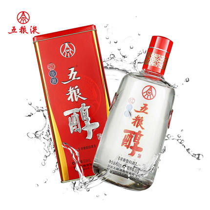 35度五粮醇红淡雅500ml 两瓶装