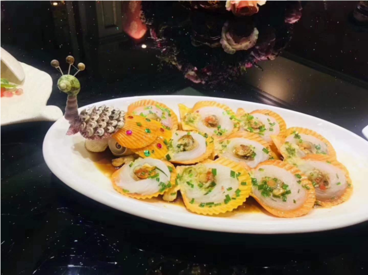 【拍一送一】孔雀开屏粉丝扇贝 10枚 团购价25.5元