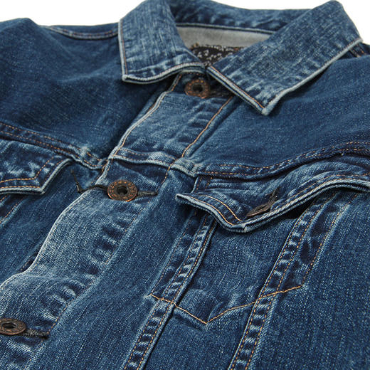 KURO JETTA DENIM JACKET VINTAGE WASH 001 牛仔夹克 商品图2