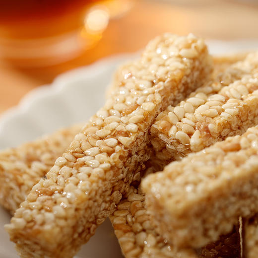 味back黄山特产手工糕点心白芝麻酥糖150g