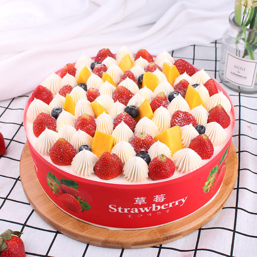 莓丽如斯蛋糕 3磅 免费送货上门 商品图1