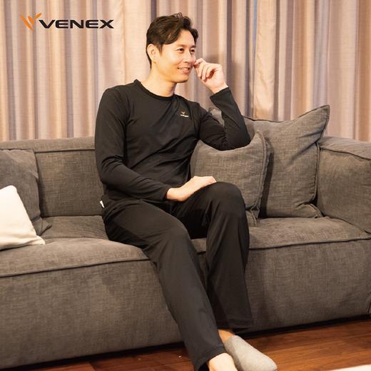 日本VENEX 爽神系列 保暖休养改善血流发热促睡眠长袖T恤男款 商品图2