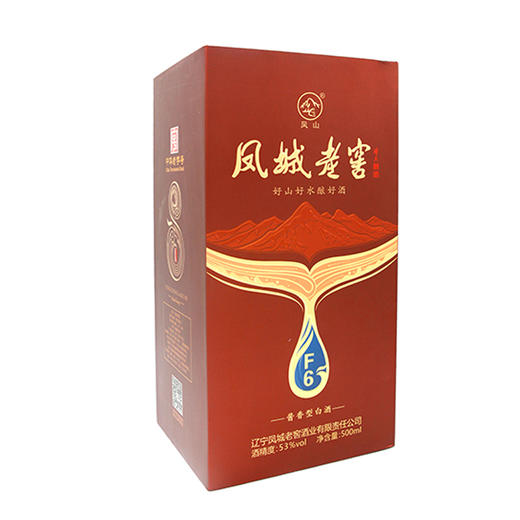 凤城老窖 凤6  酱香型白酒 500ml/瓶 53度 商品图4