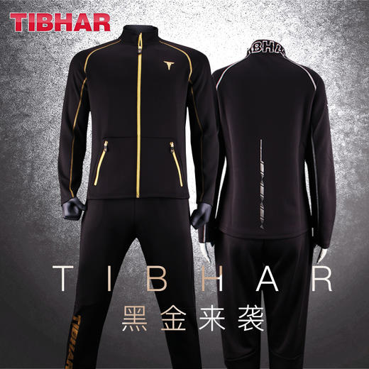 TIBHAR挺拔斯特拉乒乓球运动服套装男女款卫衣 商品图0