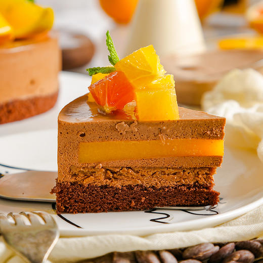 黑巧橙橙蛋糕衢州