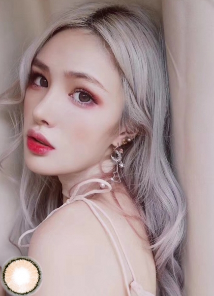 HANCON | 韩视 | Tear泪花棕 | 有明显放大漫画混血