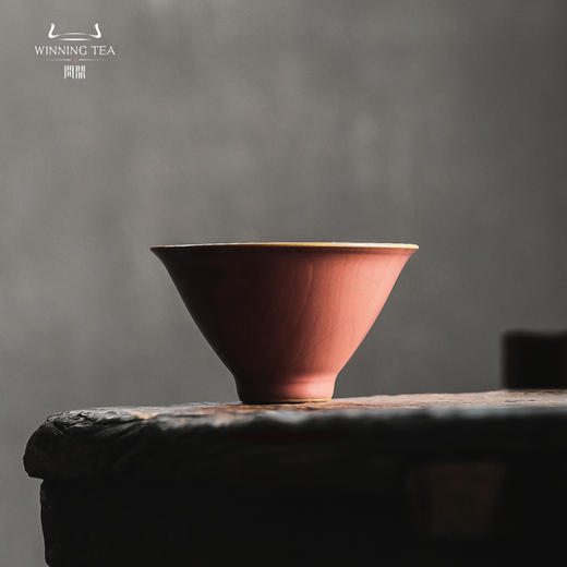 问鼎汝瓷萼红经典款斗笠杯（缺货） 商品图0