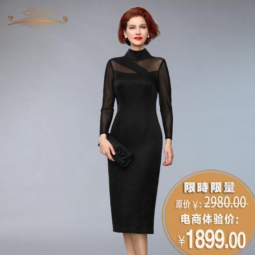 【特惠】YIQU |“天使霓裳”旗袍晚装裙PT 商品图0