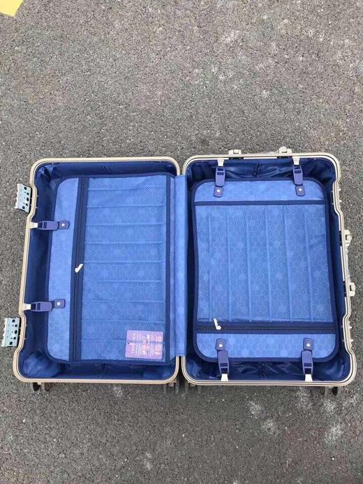日默6017 纯PC的面旅行箱拉杆箱 全铝镁合金框 商品图6