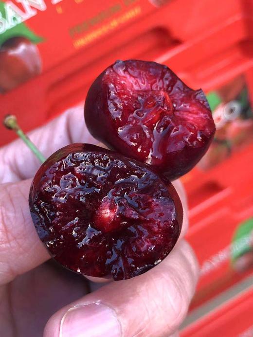 周四取货：【小红盒大G拉宾斯3J车厘子】一盒4斤左右，又脆又甜！ 商品图0