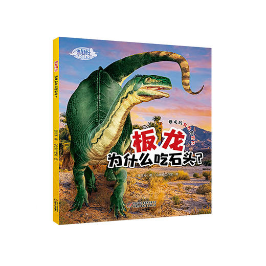 《恐龙博士·板龙为什么吃石头？》丨7-10岁适读 透过板龙胃里的秘密武器，了解恐龙的食性和消化！ 商品图0