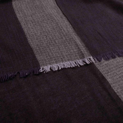 Korssan 秋冬精纺羊绒时尚拼色长围巾  KFW1503003 商品图12