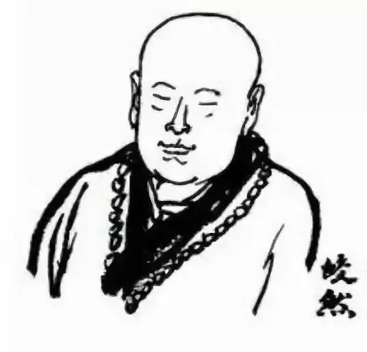 唐代诗人皎然 / 图片来自网络