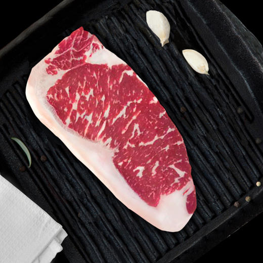 澳洲黑安格斯m2西冷牛排五片装1000g