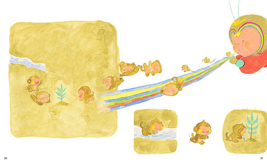 《 孙悟空打妖怪》丨中少阳光图书馆(3-9岁)一个口耳相传的经典故事，如今变身一本艺术再创的精彩图画书和一个值得品味的新结局 商品图2