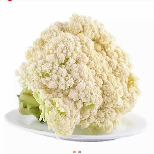 【新鲜】蔬菜有机菜花约500G/份切份 商品图0