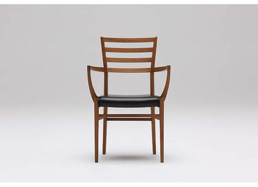 karimoku 日本进口家具 肘付食堂椅子餐桌椅 CE7040BR armless chair 商品图4