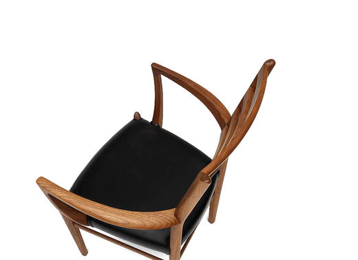 karimoku 日本进口家具 肘付食堂椅子餐桌椅 CE7040BR armless chair 商品图3