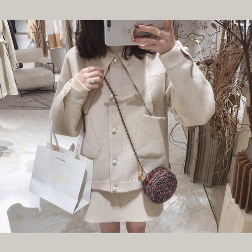 金蘑菇菇 羊毛半裙 商品图3