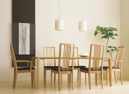 karimoku CT48 dining armless chair 餐椅 商品图1