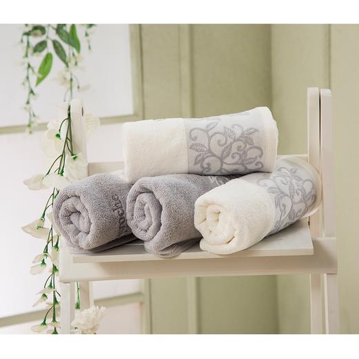 姬龙雪品牌雪莲花纯棉毛巾*2  精致套装日用品 商品图4