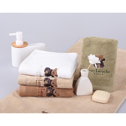 姬龙雪GUY LAROCHE小熊套装纯棉毛巾*3 精致套装日用品 商品图1