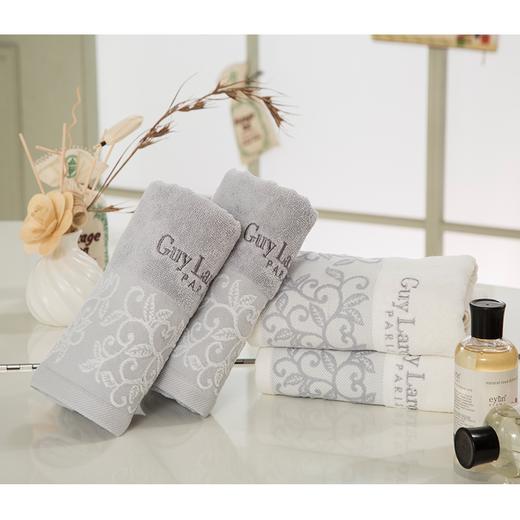 姬龙雪品牌雪莲花纯棉毛巾*2  精致套装日用品 商品图1
