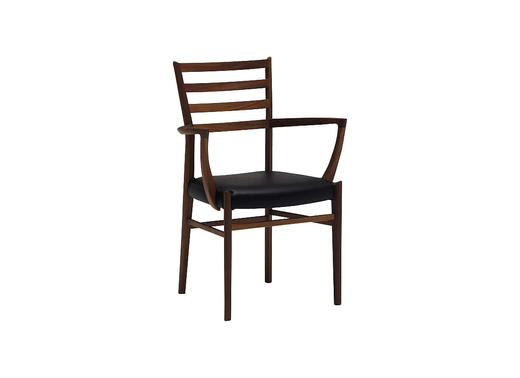 karimoku 日本进口家具 肘付食堂椅子餐桌椅 CE7040BR armless chair 商品图2