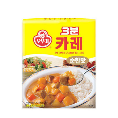 오뚜기 3분카레순한맛200g