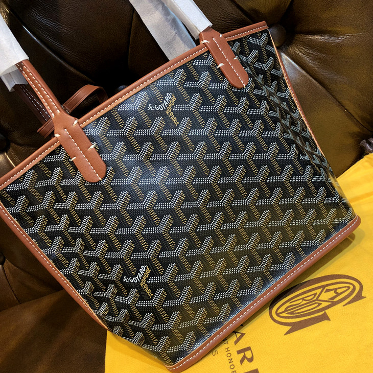 戈雅goyard经典logo图案单肩手提子母包购物袋六色