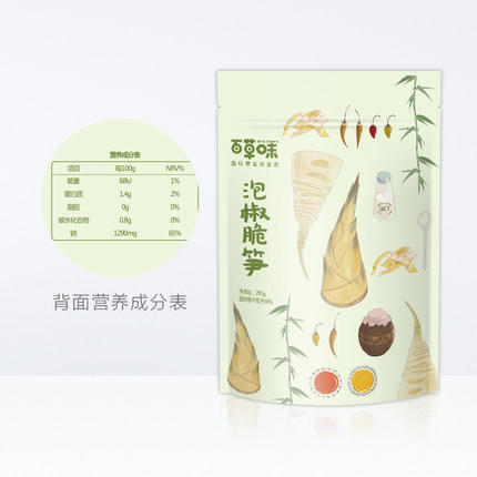 百草味泡椒脆笋200g 商品图3