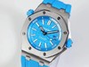 深海之蓝 JF爱彼15710 V9s版，精钢！实测高强度防水200米！进口9015改正品3120机！透底，原装潜水硅胶表带！足够乱真男士手表，自动机械 商品缩略图3