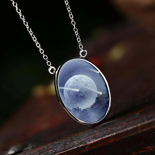 女巫店强推卡梅奥新月项链欧洲经典艺术 商品图2