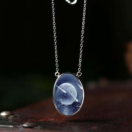 女巫店强推卡梅奥新月项链欧洲经典艺术 商品图0