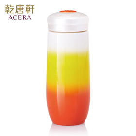 【乾唐轩官方旗舰店】活瓷 彩虹随身杯单层 大容量创意陶瓷水杯子随行办公礼品物