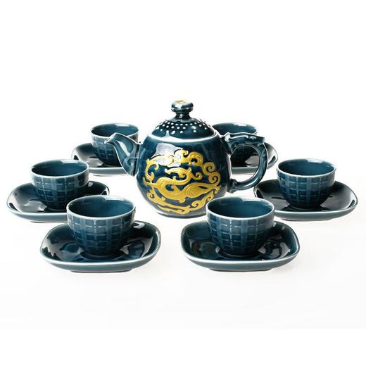 【茶具】势在必得茶具8件 1茶壶1茶海6杯6盘1茶叶罐 商品图0