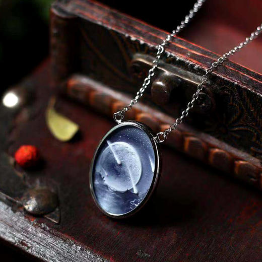 女巫店强推卡梅奥新月项链欧洲经典艺术 商品图1