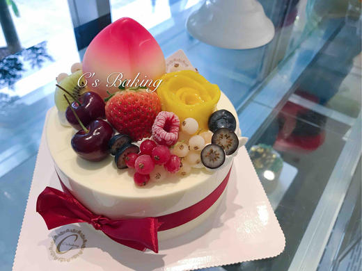 小寿桃 马拉苏丹王榴莲慕斯蛋糕（默认自提，收费配送请联系客服） 商品图0