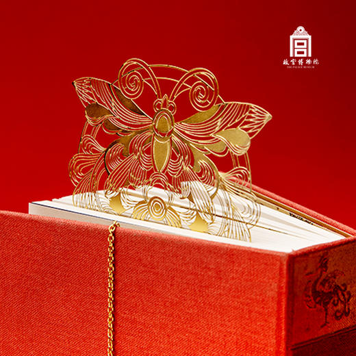 万福花簪·金属书签 商品图1