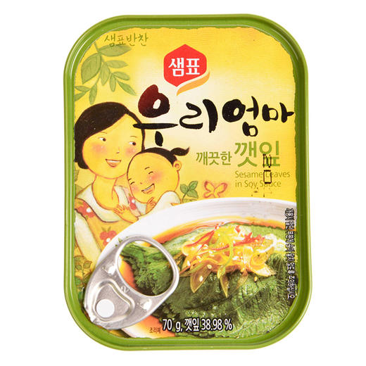 샘표 오리지널깻잎70g 商品图0