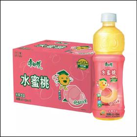 【批发】康师傅水蜜桃水果饮品500ml/瓶瓶数随机发