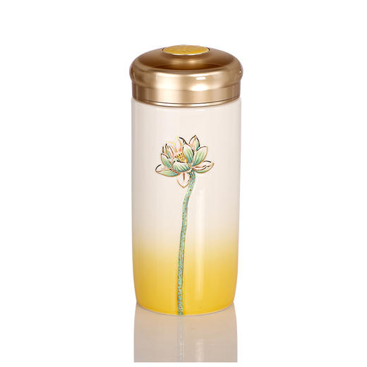 清心福莲随身杯 双层300ml  杯盖可刻字 商品图7