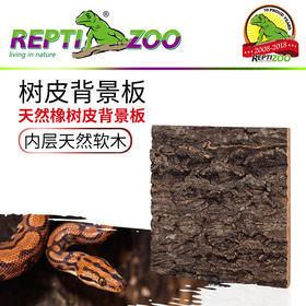 reptizoo爬虫造景背景板 AK饲养箱专用背景板 天然橡树皮生态造景