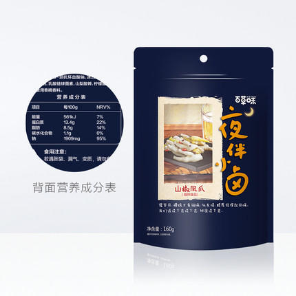 百草味山椒凤爪160g 商品图1